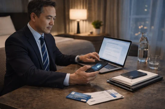 Why Should You Log into Your Online or Mobile App Account with the Travel Charge Card Vendor