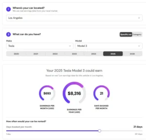 See what your car could earn.